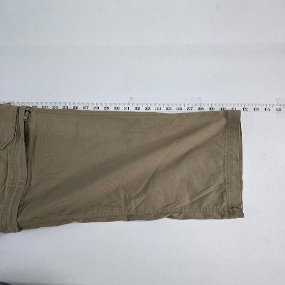 BC Clothing Men's Convertible‎ Cargo Pants Hiking Khaki Zip-Off Belted XXL x 30 - Picture 4 of 10